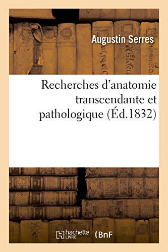 Recherches anatomie - recherches, d'anatomie