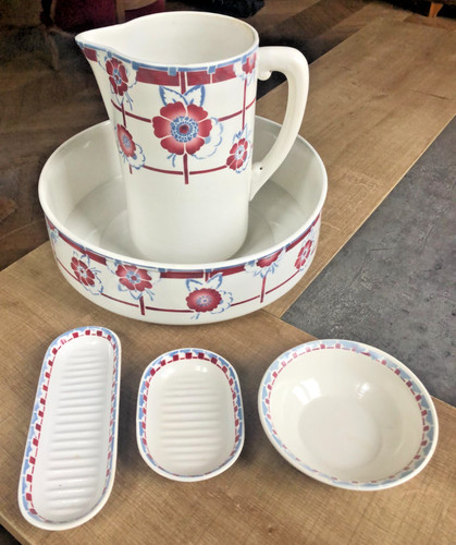 Ensemble toilette faïence - ensemble,
