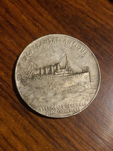 Medaille bronze argenté - medaille,