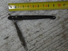 ancien MINUSCULE rasoir , coupe choux  MATHIEU , petit couteau pliant scalpel