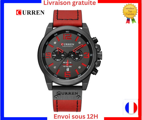 Montre quartz chronographe - montre,