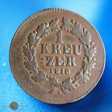 ALLEMAGNE - Nassau -1 Kreuzer 1818 L AKS.51