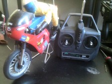 RARE MOTO ELECTRIQUE RC 1/5 KYOSHO VINTAGE