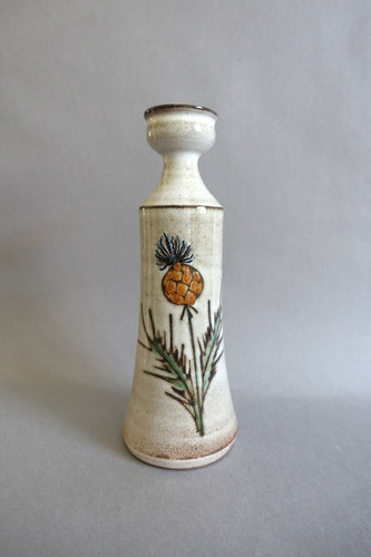 Vase grès émaillé col - en,
