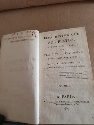 Livre ancien combes - livre,