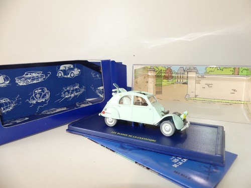 Voiture tintin citroen - voiture,