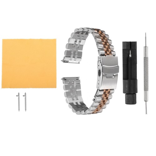 Bracelet montre acier inox