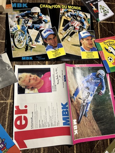 Affiche poster mbk bmx - affiche, bicross