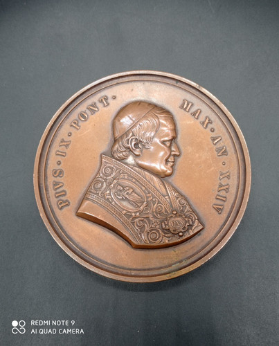 Ancienne médaille bronze - ancienne,