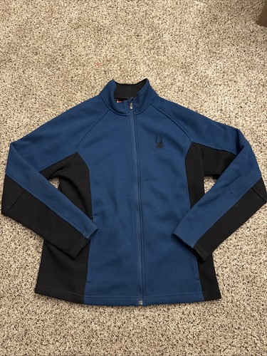Blue and black spyder - blue,