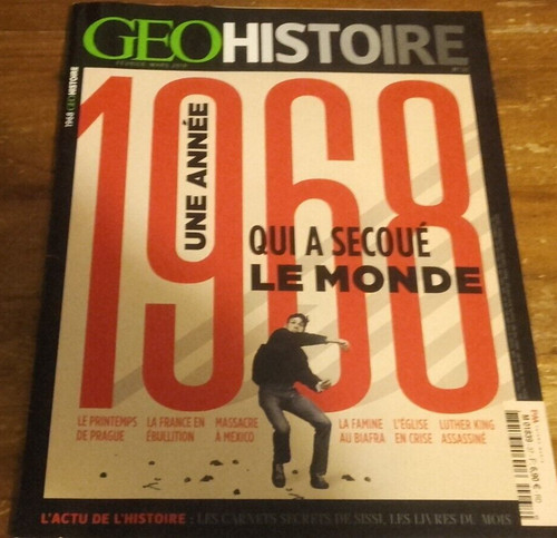 Geo histoire 1968 une - geo, /