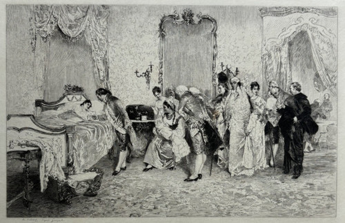 Retour bapteme espagne gravure - retour,