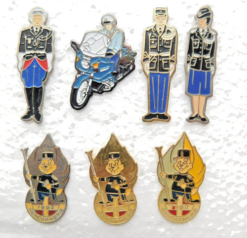 Lot pin gendarmerie - 7, pin's