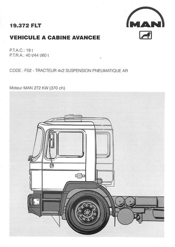 Man trucks tracteur - trucks, 19.372
