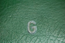 Ancienne - petite Lettre Enseigne En plomb - Mobilier Industriel : G- 1,7 cm -