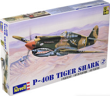 Revell 1/48 P-40B 15209 Tiger Shark Maquette D'Avion