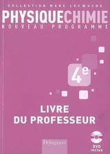 Physique Chimie 4e: Livre du