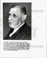 1958 Press Photo French war
