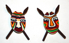 PLAYMOBIL 4233 LOT DE 2 BOUCLIERS OVALES AVEC LANCES / CIRQUE CAGE AUX FAUVES