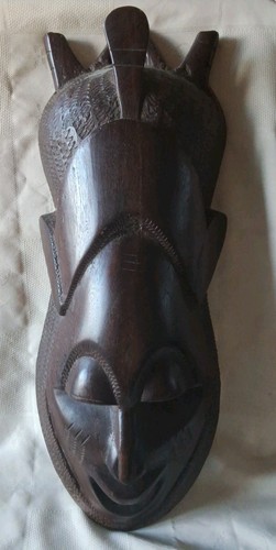 Ancien grand masque africain - ancien,
