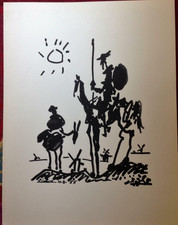 PICASSO c. 1960 DON QUICHOTTE