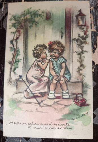 Carte illustrateur heureux - illustrateur,