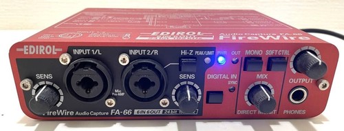 Roland audio interface - fa-66,