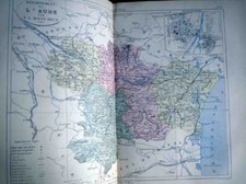 GEOGRAPHIE DÉPARTEMENT DE L'AUDE LA FRANCE ILLUSTRÉE MALTE BRUN VERS 1880