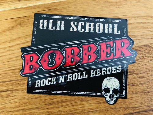 Old school bobber - old, autocollant