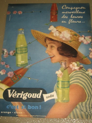 Publicité papier soda - papier,