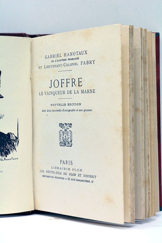 Livre ancien hanotaux - livre,