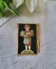 Ancien Carnet de Bal en métal