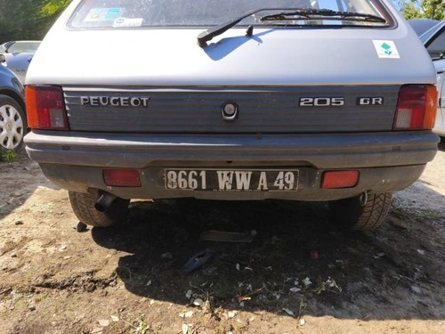 Pare choc arriere - peugeot, 205