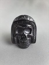 Bague Tête de Mort Motard -
