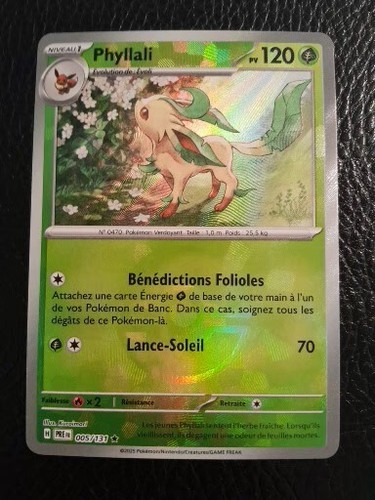 Carte pokémon phyllali - carte,