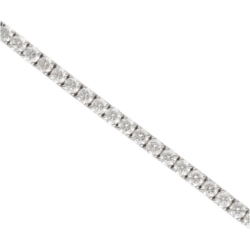 Bracelet rivière or blanc - rivière,