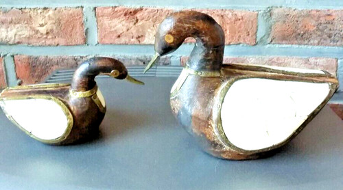 Paire canards vintage en - paire,