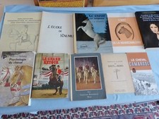 Lot livres équitation cheval