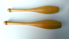 quille de jonglage en bois