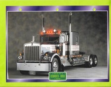 Fiche Atlas - Tracteur capot - Kenworth W900 - 1978