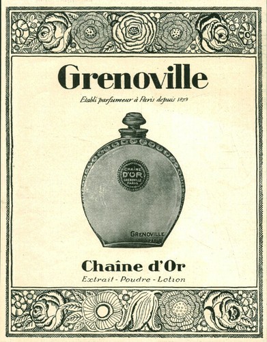 Publicité ancienne parfum