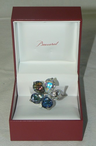 Baccarat bague fleur psydelic - bague,