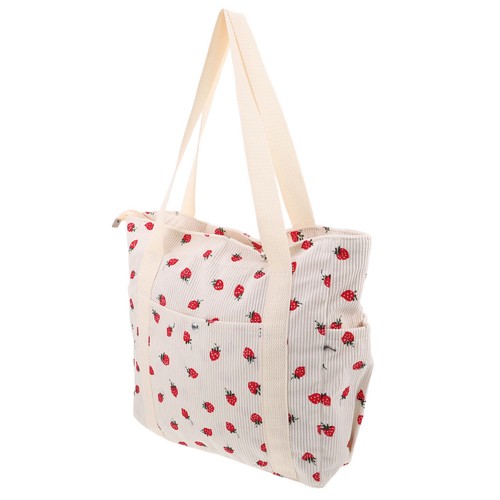 Sac main velours - main, en