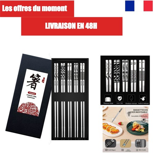 Baguettes réutilisables - baguettes, en
