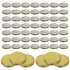  100 Pcs Couvercles De Bocaux