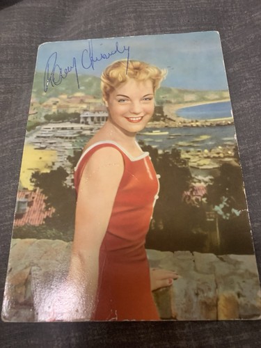 Carte postale actrice romy - postale,