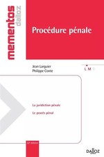 Procédure pénale 22e éd.: Mémentos, Jean Larguier et Philippe Conte