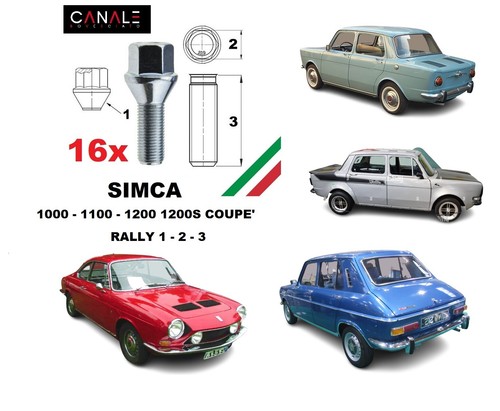 Kit boulons roue simca - kit,