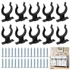 10 Clips fixation plinthe