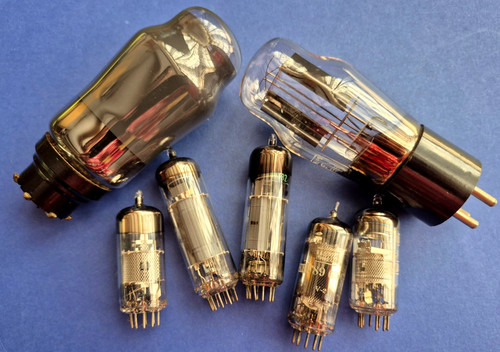 Lot lampes tubes - lot, 7